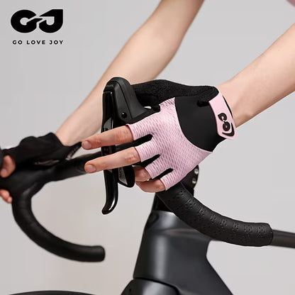 Half-Finger Cycling & Fitness Gloves – Anti-Slip Breathable Sports Gloves (Unisex)