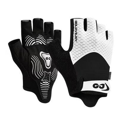 Half-Finger Cycling & Fitness Gloves – Anti-Slip Breathable Sports Gloves (Unisex)