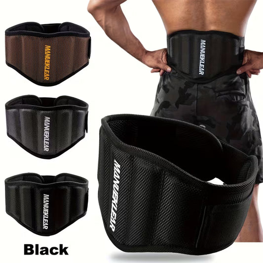 Adjustable Weightlifting Belt – Lumbar & Back Support for Squats & Strength Training (Unisex)