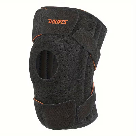Knee Brace with Compression Sleeve & Rotating Ring – Breathable Support