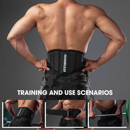 Adjustable Weightlifting Belt – Lumbar & Back Support for Squats & Strength Training (Unisex)