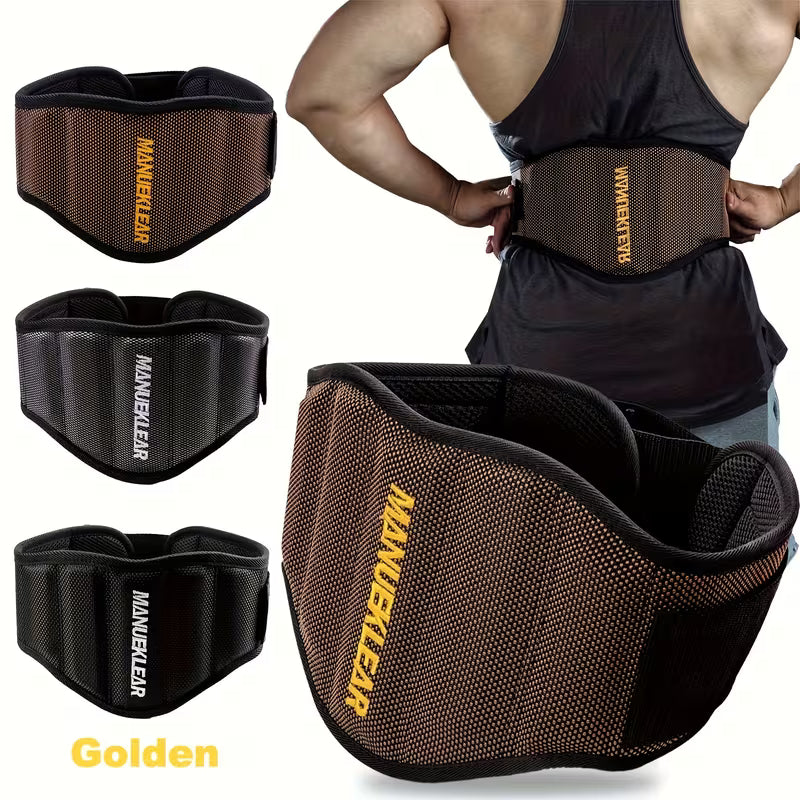 Adjustable Weightlifting Belt – Lumbar & Back Support for Squats & Strength Training (Unisex)