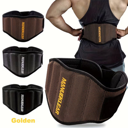 Adjustable Weightlifting Belt – Lumbar & Back Support for Squats & Strength Training (Unisex)