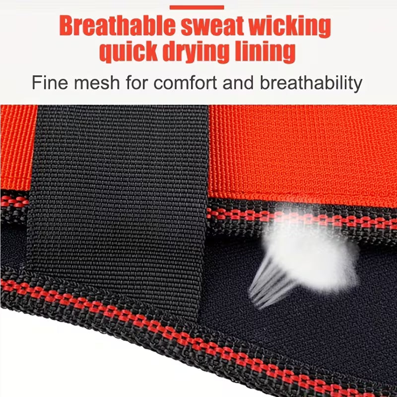 BMK Weight Lifting Belt – Auto-Locking Powerlifting Belt with Lumbar Support (Unisex)