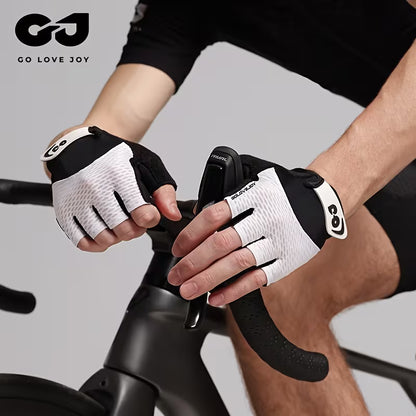 Half-Finger Cycling & Fitness Gloves – Anti-Slip Breathable Sports Gloves (Unisex)